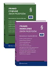 Seria z Paragrafem - PAKIET - Prawo cywilne i handlowe. Zbiory przepisów [PRZEDSPRZEDAŻ]